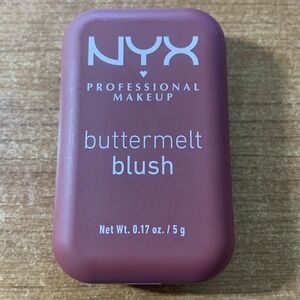 NYX Professional Makeup Buttermelt Powder Blush BMBL10 Back & Butta Deep Rosewoo